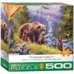 EUROGRAPHICS 8500-5546 GRIZZLY CUBS BY JAN PATRIK 500 PIEZAS PUZZLE