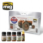 AMMO MIG JIMENEZ AMIG7145 CIVIL VEHICLES WEATHERING SET