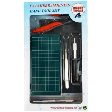 LATINA 27003-1 SET HERRAMIENTAS MAQUETAS PLASTICO TOOLS SET FOR PLASTIC KITS