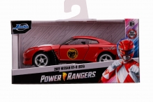 JADA 31827 1:32 2009 NISSAN GT R ( R35 ) ( RED RANGER THEME )