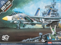 ACADEMY 12563 1:72 USN F 14 A VF 143 PUKIN DOGS