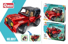 QIHUI 8017 TECH BRICKS R C CAR 2 IN 1 333PCS 4CH BATTERY NOT INCLUDED