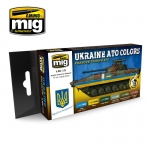 AMMO MIG JIMENEZ AMIG7125 UKRAINE ATO COLORS