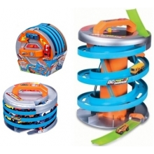 MAISTO 12433 FRESH METAL 100 GO FAST GARAGE W 4 CARS