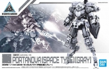 BANDAI 58871 30MM 1/144 BEXM 15 PORTANOVA ( SPACE TYPE ) [ GRAY ]
