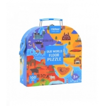 MIDEER MD3027 PUZZLE OUR WORLD 100 PIEZAS