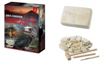 JEANNY JN201 DIG DISCOVER DINOSAUR SKELETON VELOCIRAPTOR