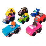 MATTEL GMJ18 LITTLE PEOPLE WHEELIES SMALL VEHICLES SURTIDO