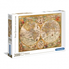 CLEMENTONI 32557 PUZZLE 2000 PIEZAS ANCIENT MAP