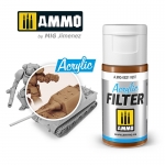 AMMO MIG JIMENEZ AMIG0821 ACRYLIC FILTER RUST