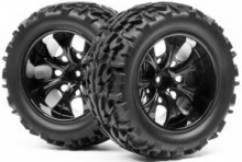 HPI MV22764 MAVERICK WHEEL AND TIRE SET ( 2 PCS ) ( MT )