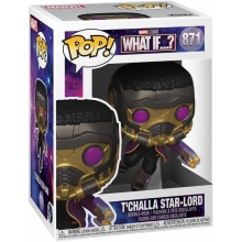 FUNKO 55812 POP MARVEL WHAT IF ? TCHALLA STAR LORD