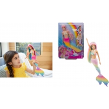 MATTEL GTF89 BARBIE DREAMTOPIA RAINBOW MERMAID COLOR CHANGE