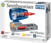 SMITHSONIAN 7410 JET WORKS VISIBLE JET ENGINE KIT ( BATTERIES REQUIRED )