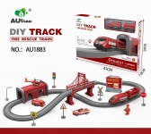 TRACK AU1883 DIY TRACK ENGINEERING TRAIN ( 66PCS )