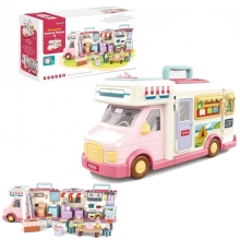 HG G0021 2 IN 1 FREE WHEEL TOURING CAR WITH SOUND AND LIGHT