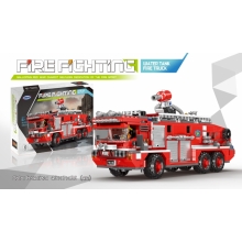 XB XB-03030 BRICK FIRE TRUCK 720PCS