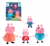 HASBRO F2171 PEPPA PIG PEPPA Y SU FAMILIA ( SET 4 FIGURAS )