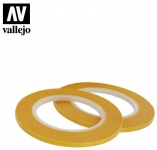 VALLEJO 07004 HERRAMIENTAS MODELISMO CINTA ENMASCARAR 2 X 3MM X 18M