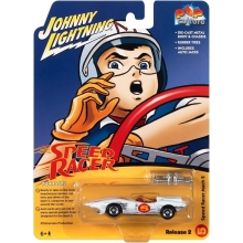 JOHNNY JLSP159 1:64 SPEED RACER MACH 5 �WHITE ( RACE WORN )