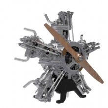 TECHING DM116 5 CYLINDER RADIAL ENGINE
