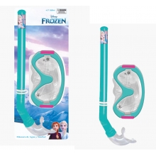 DISNEY 523828 MASCARA Y SNORKEL DE AGUA FROZEN DISNEY