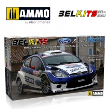 AMMO MIG JIMENEZ BEL002 KIT 1/24 FORD FIESTA S2000 HIRVONEN MC 2010