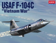 ACADEMY 12576 1:72 USAF F 104 C VIETNAM WAR