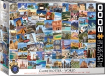 EUROGRAPHICS 8220-5480 GLOBETROTTER WORLD PUZZLE 2000 PIEZAS