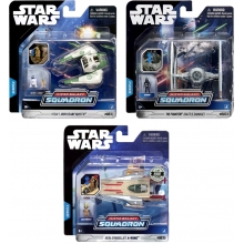 IMEX SWJ0002 STAR WARS VEHICULO Y FIGURA 3 PULGADAS SURTIDO MICROGALAXY SQUADRON