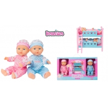 BOSTECITOS 607 MUECAS BABYDOLL BOSTECITOS MELLIZOS CAMARAOTE