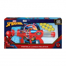 DISNEY 122152 PISTOLA LANZA PELOTAS SPIDERMAN MARVEL