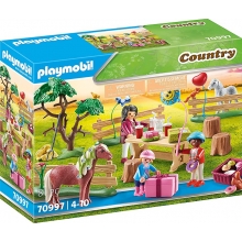 PLAYMOBIL PM70997 FIESTA DE CUMPLEAOS DE LA GRANJA DE PONIS