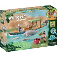 PLAYMOBIL PM71010 WILTOPIA PASEO EN BARCO A LOS MANATIES