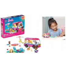 MATTEL GWR35 MEGA BARBIE CAMPING CAR