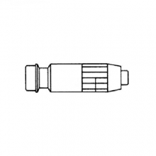 HARDER & STEENBECK 106043 PLUG IN NIPPLE ND 5.0MMSCREW SOCKET FOR HOSE 4X6MM