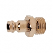HARDER & STEENBECK 106253 PLUG IN NIPPLE ND 5.0MMG 1/4 MALE THREAD