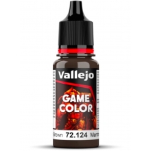 VALLEJO 72124 GAME COLOR 124-18ML GORGON BROWN