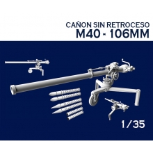 HQ CAÑON SIN RETROCESO M40 106MM