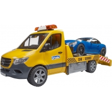 BRUDER 02675 MB SPRINTER TRANSPORTER, L+S MODULE AND BRUDER ROADSTER