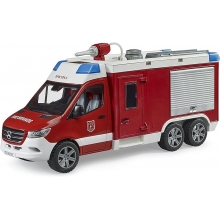 BRUDER 02680 MB SPRINTER FIRE ENGINE WITH LIGHT + SOUND MODULE