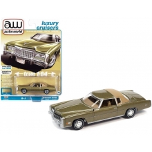AUTOWORLD AWSP098 1:64 1975 CADILLAC ELDORADO GOLD,MARRON