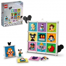 LEGO 43221 DISNEY 100 AÑOS DE ICONOS DE LA ANIMACION DISNEY
