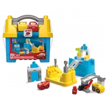 MATTEL HHN04 MEGA BLOKS DISNEY JUGUETE DE CONSTRUCCION AVENTURA DE CARRERAS DEL RAYO MC QUEEN