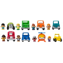 MATTEL HPX84 FISHER PRICE LITTLE PEOPLE VEHICULOS SURTIDOS