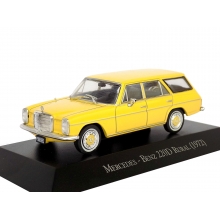 MAGAZINE ARG62 1:43, 1972 MERCEDES BENZ 220D RURAL, YELLOW