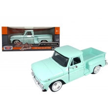 MOTORMAX 79379 1:24 1966 GMC C1000 FENDERSIDE GREEN OR GREY