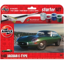 AIRFIX 55009 1:43 SMALL STARTER SET JAGUAR ETYPE