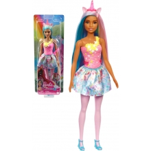 MATTEL HGR21 BARBIE UNICORNIO PELO Y CUERNO ROSA