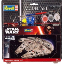 REVELL 63600 1:241 MODEL SET MILLENNIUM FALCON, LEVEL 3 PLASTIC MODELKIT